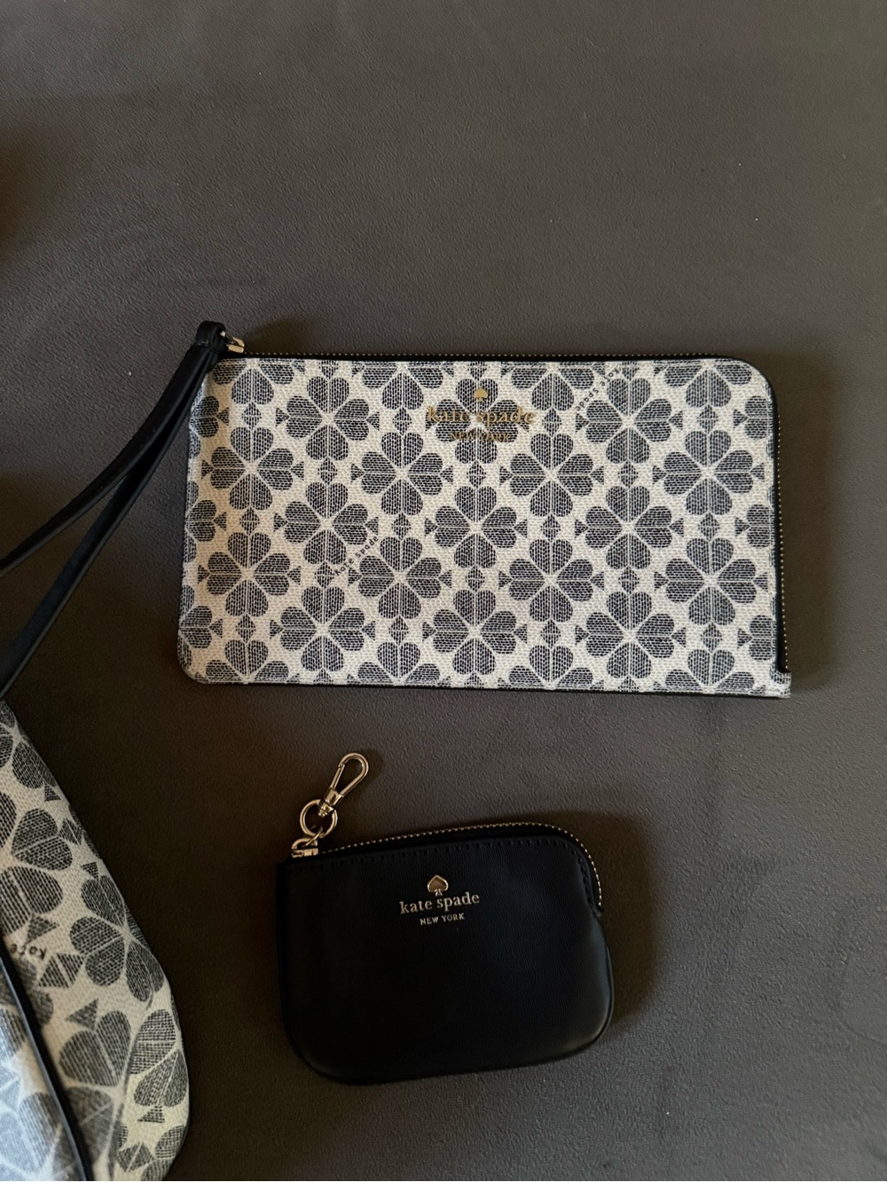 kate spade White and Gray Floral Crossbody Shoulder Bag - Picture 2 of 7